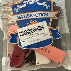 Silicone Bands to fit a Fitbit Versa